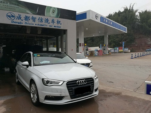 正確的洗車過(guò)程